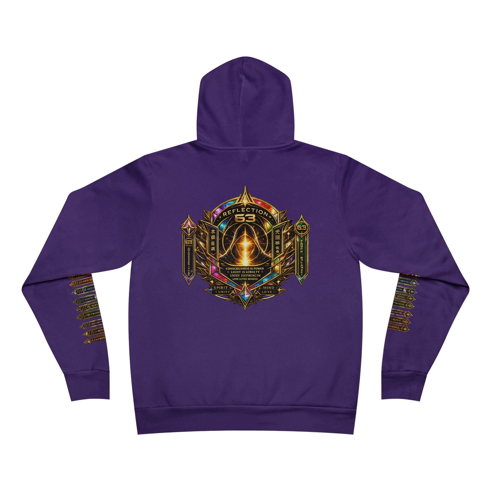 Letterman Jacket — Retro 'Love Reflection 63' Snake Heart Embroidered Design
