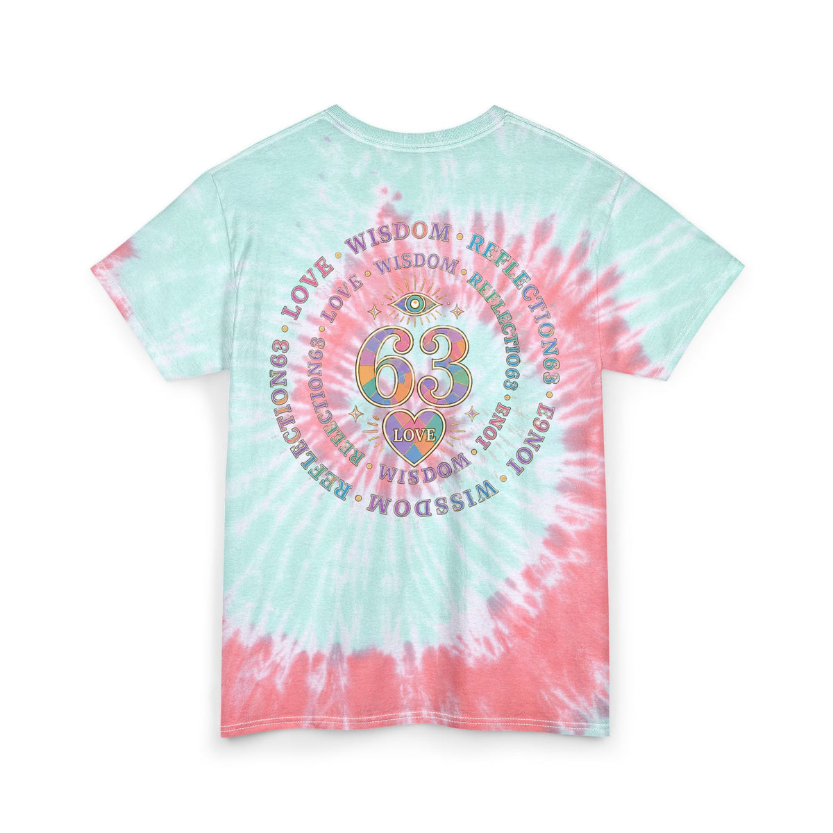 63 Love & Wisdom Tie-Dye Tee