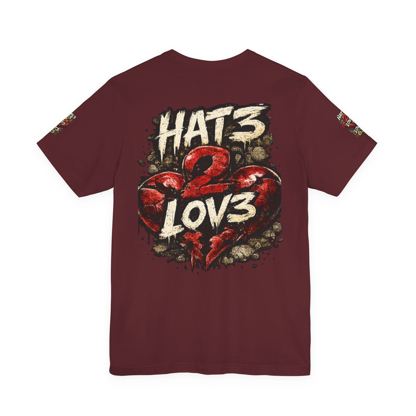 People Lov3 2 Hat3 Graphic Tee