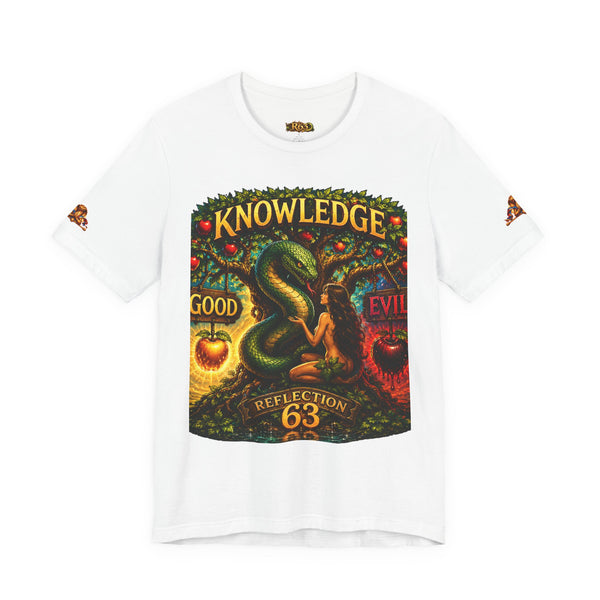 Knowledge Snake Tee — 'Knowledge: Good vs Evil' Graphic T-Shirt