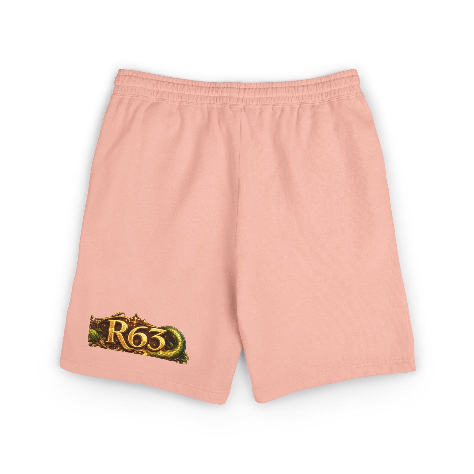 Mythic Yoga Sweat Shorts — Serpent & Warrior Graphic Fleece Shorts