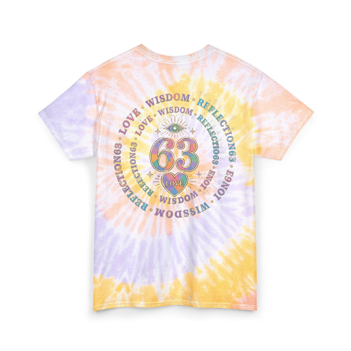 63 Love & Wisdom Tie-Dye Tee