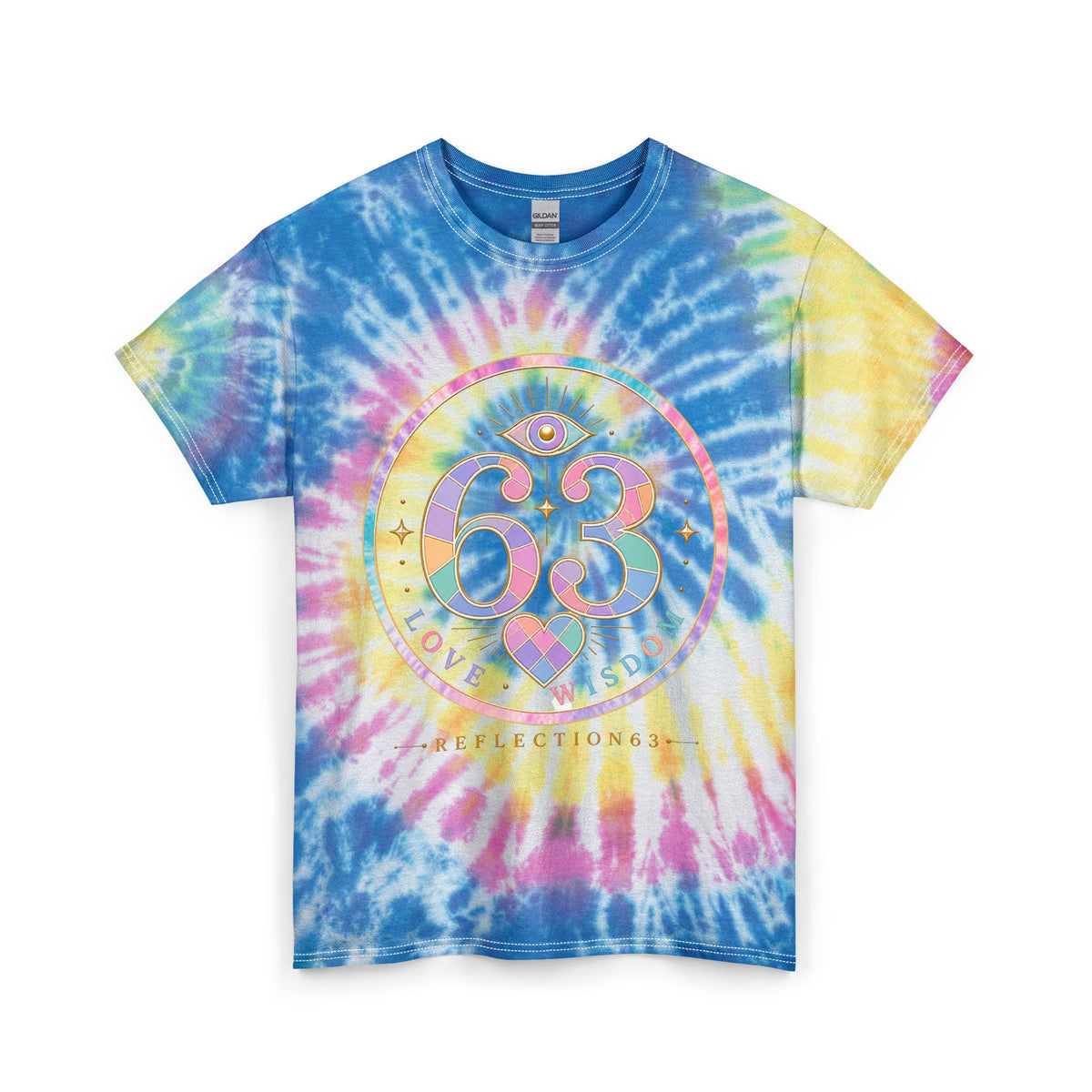 63 Love & Wisdom Tie-Dye Tee