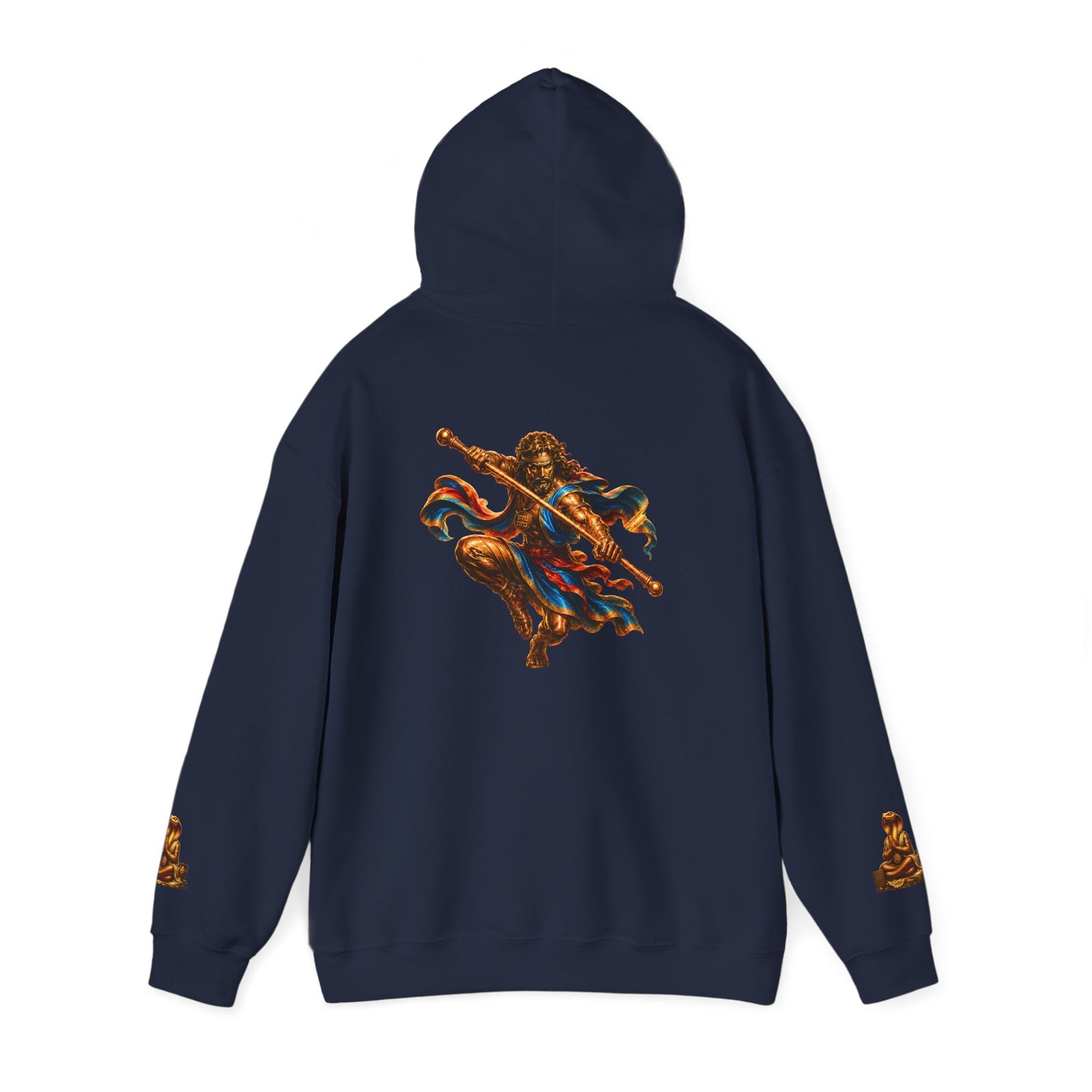 Viking Warrior Hoodie — Norse God Battle Art Pullover