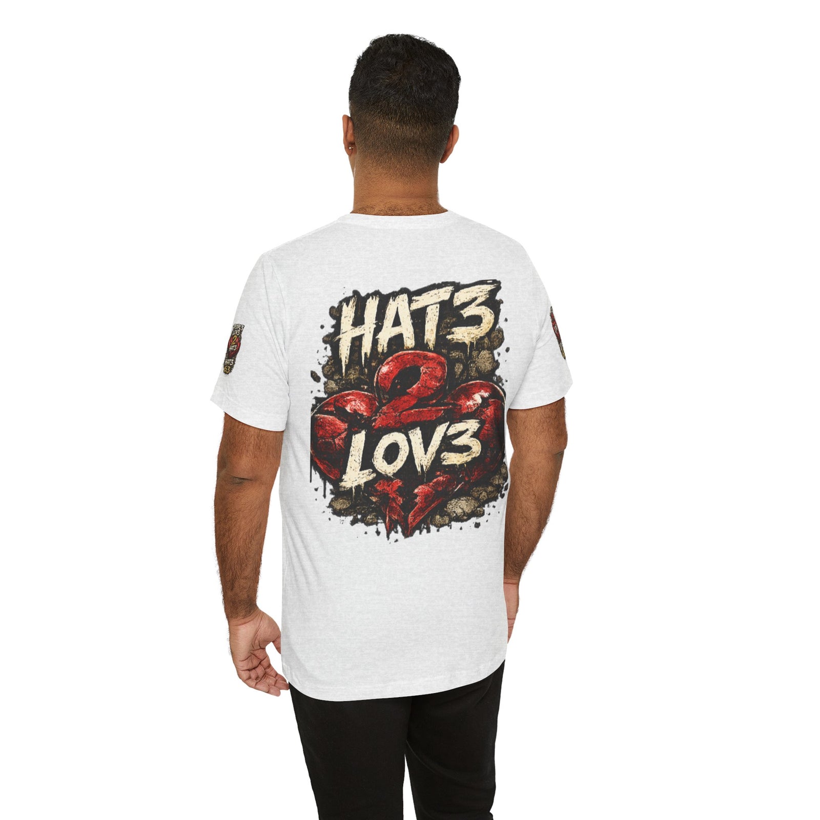 People Lov3 2 Hat3 Graphic Tee